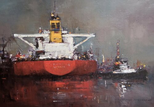 Donges , réf : 2461 van Philippe Perennou, Schilderij te koop op Singulart