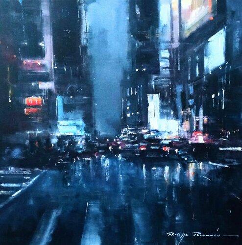 New York , réf : 2561 van Philippe Perennou, Schilderij te koop op Singulart