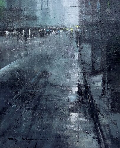 Impressions urbaines , réf : 232 van Philippe Perennou, Schilderij te koop op Singulart