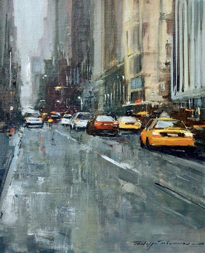 New York , réf : 2262 di Philippe Perennou, Pittura in vendita su Singulart