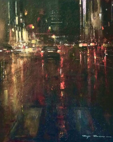 New York City , réf  : 2282 van Philippe Perennou, Schilderij te koop op Singulart