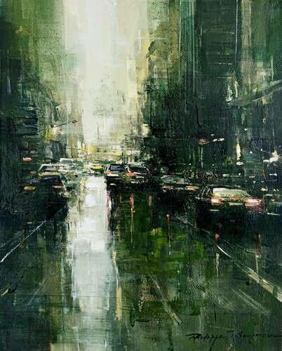 New York  , réf : 2332 di Philippe Perennou, Pittura in vendita su Singulart