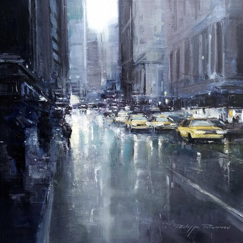 New York , réf : 2342 di Philippe Perennou, Pittura in vendita su Singulart