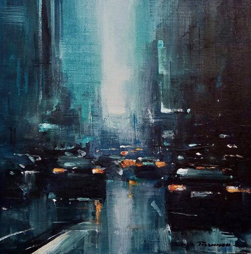 New York , réf : 2412 di Philippe Perennou, Pittura in vendita su Singulart