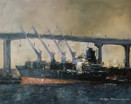 Nantes , n° 2513 di Philippe Perennou, Pittura in vendita su Singulart