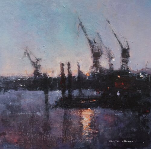 Hambourg n° 244 di Philippe Perennou, Pittura in vendita su Singulart