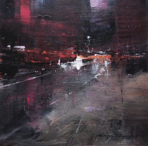 "Impressions urbaines" N° 2784 van Philippe Perennou, Schilderij te koop op Singulart