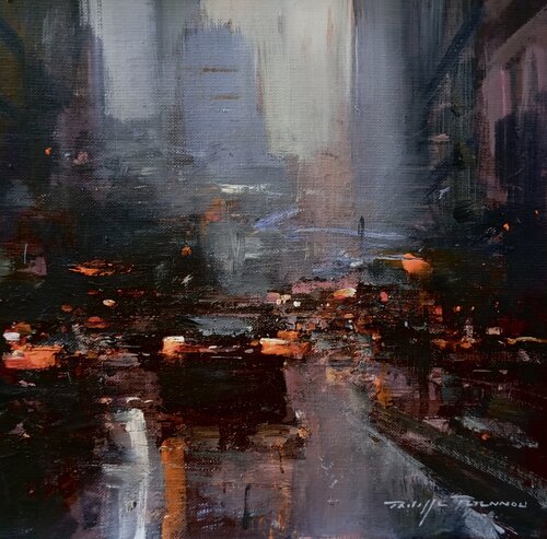 "Impressions urbaines " n° 2254 de Philippe Perennou, Pintura a la venta en Singulart