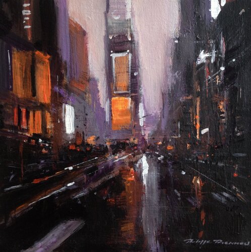 Times Square  N° 2733 von Philippe Perennou, Malerei kaufen auf Singulart