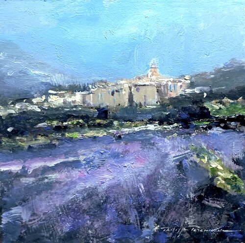 Venterol , N° 2183 di Philippe Perennou, Pittura in vendita su Singulart