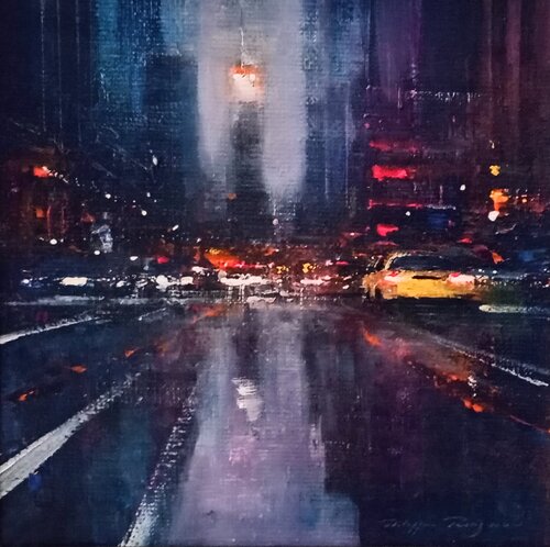 NYC , N° 235 van Philippe Perennou, Schilderij te koop op Singulart