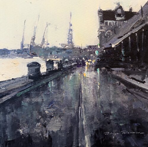 Anvers 2  N° 2223 di Philippe Perennou, Pittura in vendita su Singulart