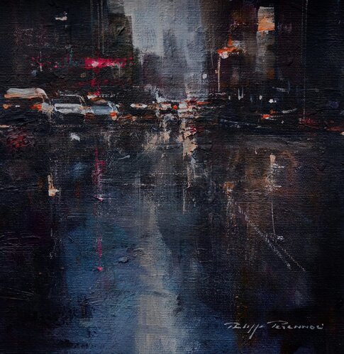 NYC N° 245 di Philippe Perennou, Pittura in vendita su Singulart