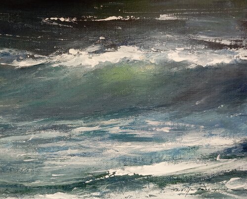 L' océan N° 2184 de Philippe Perennou, Pintura a la venta en Singulart