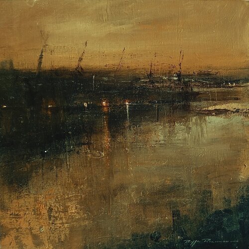 " impressions urbaines" N° 256 by Philippe Perennou, Painting for Sale on Singulart