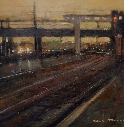 Bordeaux Saint Jean N° 226 von Philippe Perennou, Malerei kaufen auf Singulart