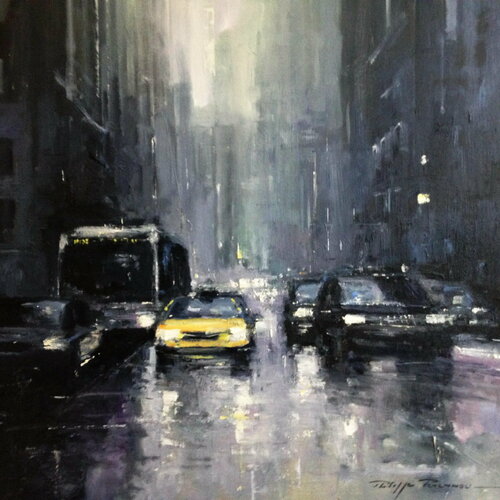 New York , réf : 2160 van Philippe Perennou, Schilderij te koop op Singulart