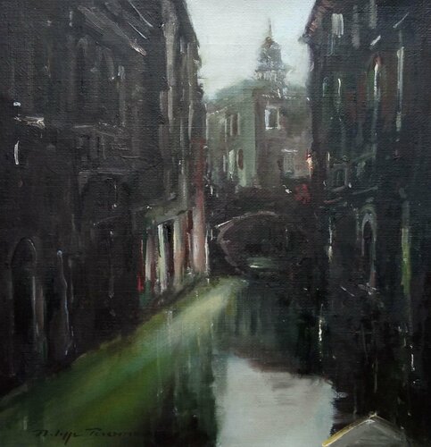 Venise , rio della Verona  réf : 2280 di Philippe Perennou, Pittura in vendita su Singulart