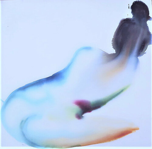 Mermaid by Anne-Sophie A Bettembourg, Work on Paper for Sale on Singulart