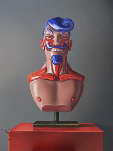 Captain Obvious (New Things) de Alexander Lufer, Pintura a la venta en Singulart
