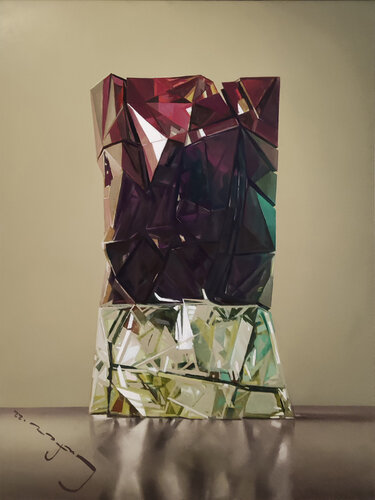 Black Mirror 2 di Alexander Lufer, Pittura in vendita su Singulart
