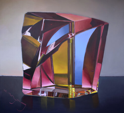 Infinity Stone (George) di Alexander Lufer, Pittura in vendita su Singulart