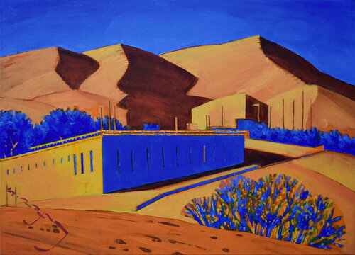 Earth Landscapes (IKEA Phoenix) di Alexander Lufer, Pittura in vendita su Singulart