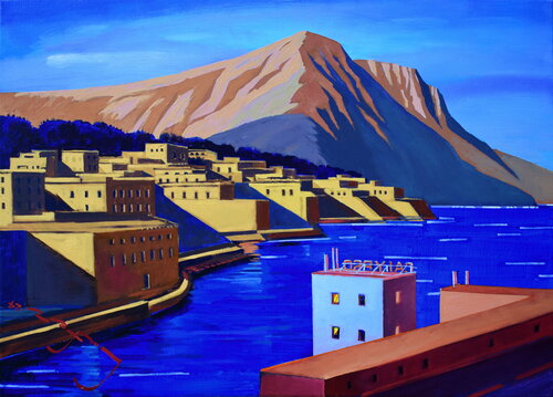 Earth Landscapes (Hotel Calypso) von Alexander Lufer, Malerei kaufen auf Singulart