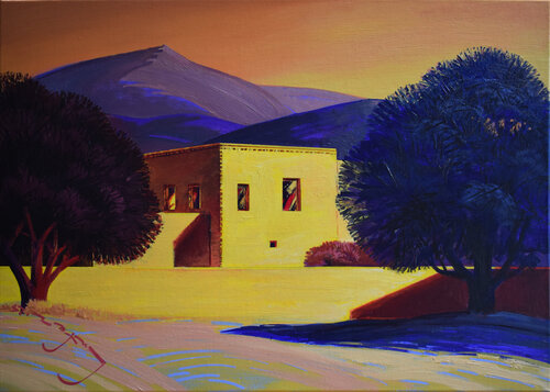 Earth Landscapes (Northgrove) de Alexander Lufer, Pintura a la venta en Singulart
