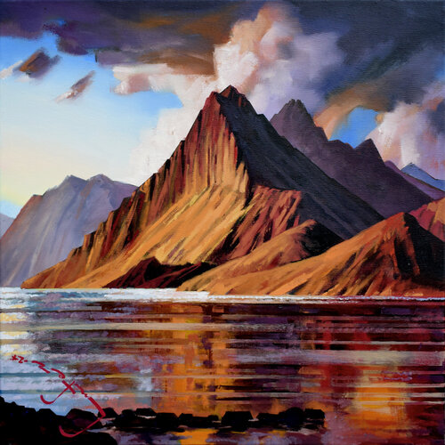 Earth Landscapes (Great Triangle) von Alexander Lufer, Malerei kaufen auf Singulart