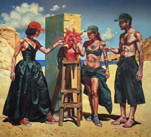 Sea Gifts (Starfish) von Alexander Lufer, Malerei kaufen auf Singulart