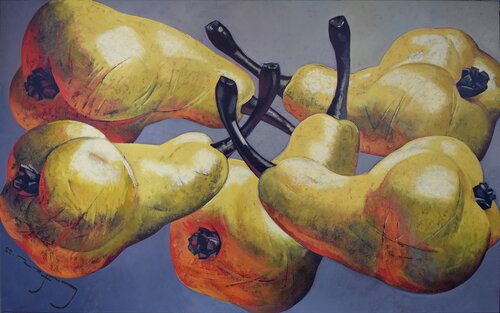 Large Pears #37 di Alexander Lufer, Pittura in vendita su Singulart