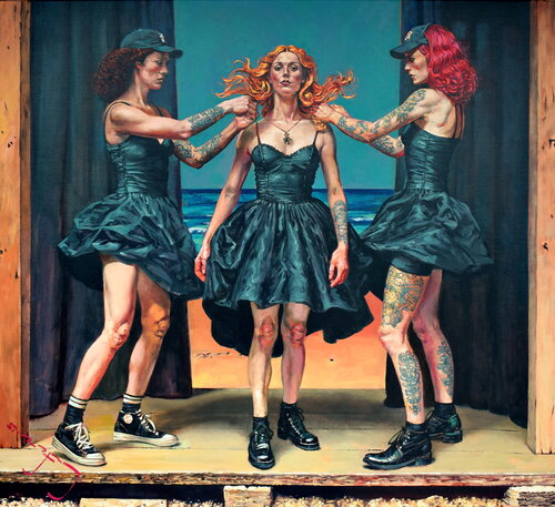 Sea Gifts (Black Pearl) von Alexander Lufer, Malerei kaufen auf Singulart