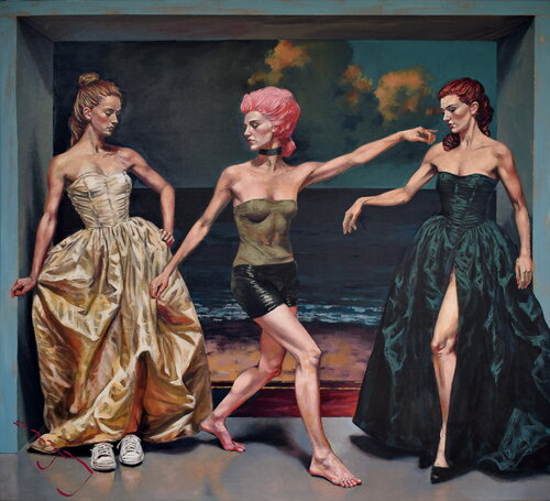 Sea Gifts (Moonwalk) von Alexander Lufer, Malerei kaufen auf Singulart