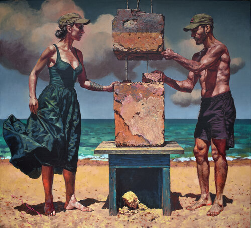 Sea Gifts (Creation) von Alexander Lufer, Malerei kaufen auf Singulart