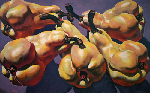 Large Pears #55 di Alexander Lufer, Pittura in vendita su Singulart