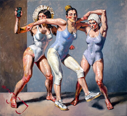 Watchmen (Fallen Hope) von Alexander Lufer, Malerei kaufen auf Singulart