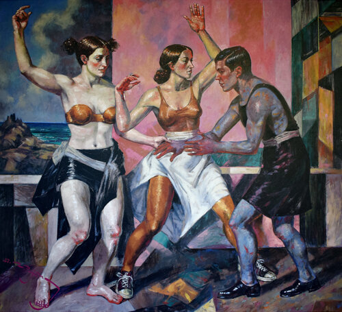 Watchmen (Immortality Will) by Alexander Lufer, Painting for Sale on Singulart