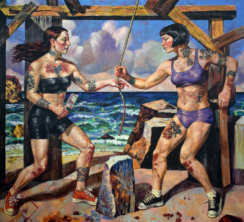 Sea Gifts (Hidden Thunder) von Alexander Lufer, Malerei kaufen auf Singulart