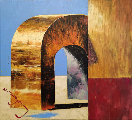 Eidolon (Arch) de Alexander Lufer, Pintura a la venta en Singulart