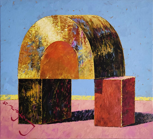 Eidolon (Viaduct) von Alexander Lufer, Malerei kaufen auf Singulart