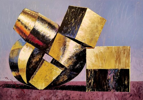 Eidolon (Ground) di Alexander Lufer, Pittura in vendita su Singulart