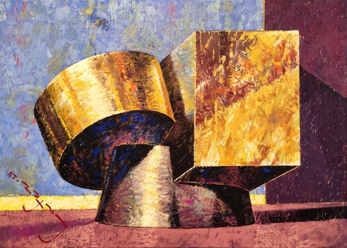 Eidolon (Fort) di Alexander Lufer, Pittura in vendita su Singulart