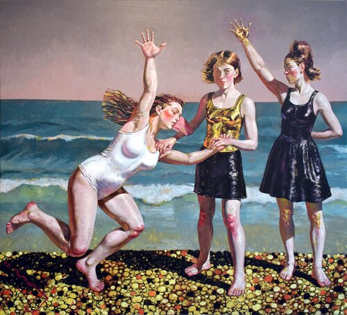 Sea Gifts (Fallen Amber) von Alexander Lufer, Malerei kaufen auf Singulart