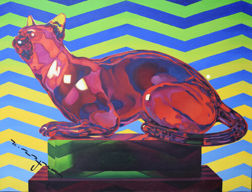 Sphinx di Alexander Lufer, Pittura in vendita su Singulart