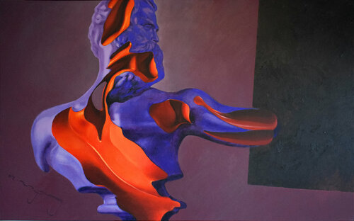 The Founding Father van Alexander Lufer, Schilderij te koop op Singulart