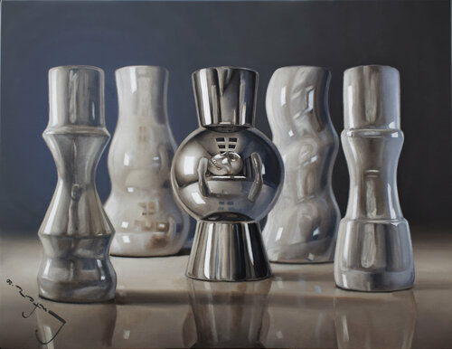 Still Life #17 van Alexander Lufer, Schilderij te koop op Singulart