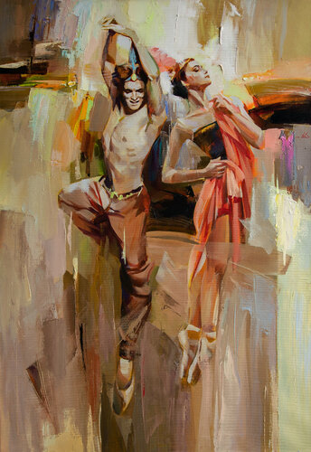 The magic of passion di Khodakivskyi Vasyl, Pittura in vendita su Singulart