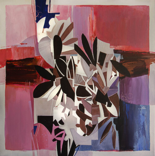 Pink garden von Khodakivskyi Vasyl, Malerei kaufen auf Singulart