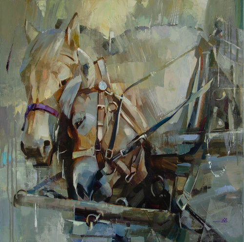 The friends de Khodakivskyi Vasyl, Pintura a la venta en Singulart